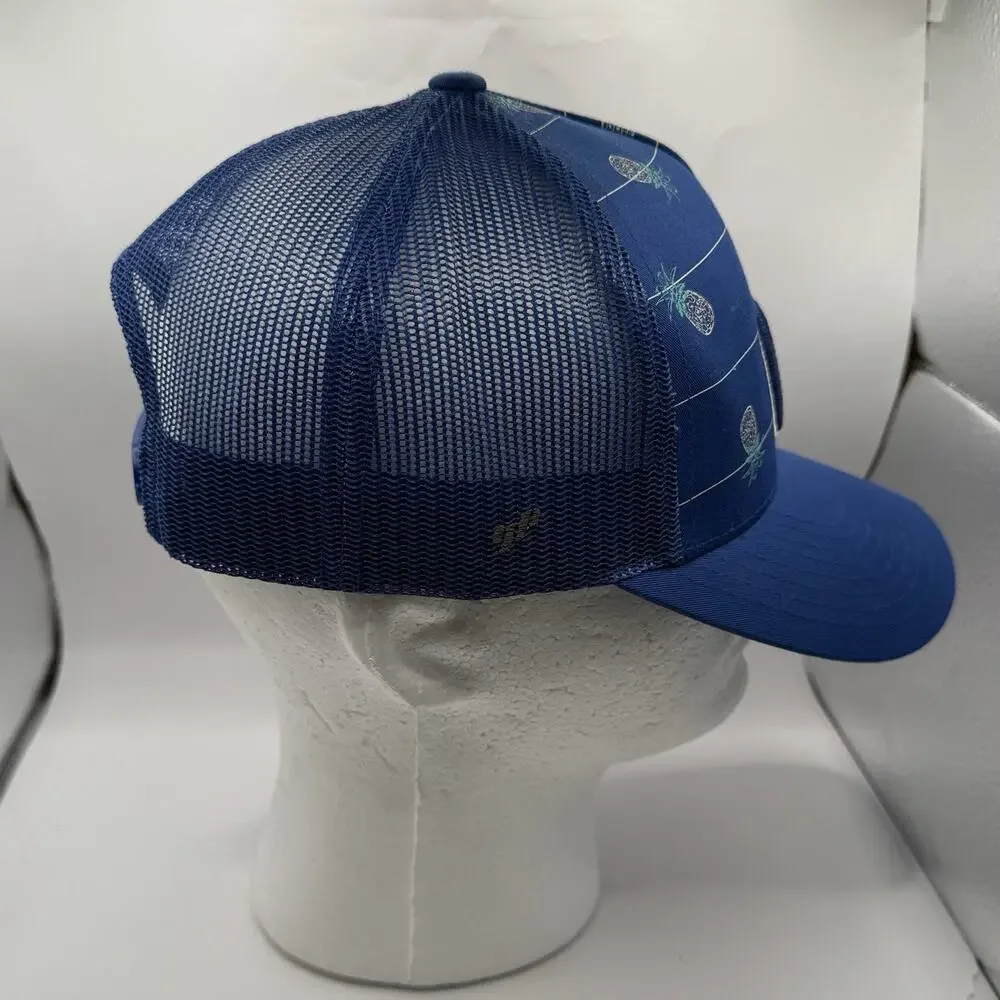 Travis Mathew‎ Big Bend Tour Hat Royal Blue OSFA Cotton Polyester Adjustable.